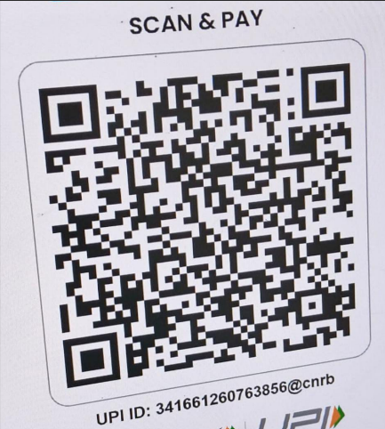 Canara Bank Scan & Pay QR